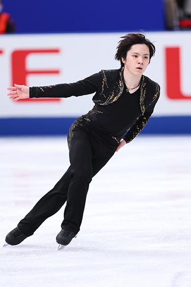 宇野昌磨(※写真は「全日本フィギュアスケート選手権2021」) 