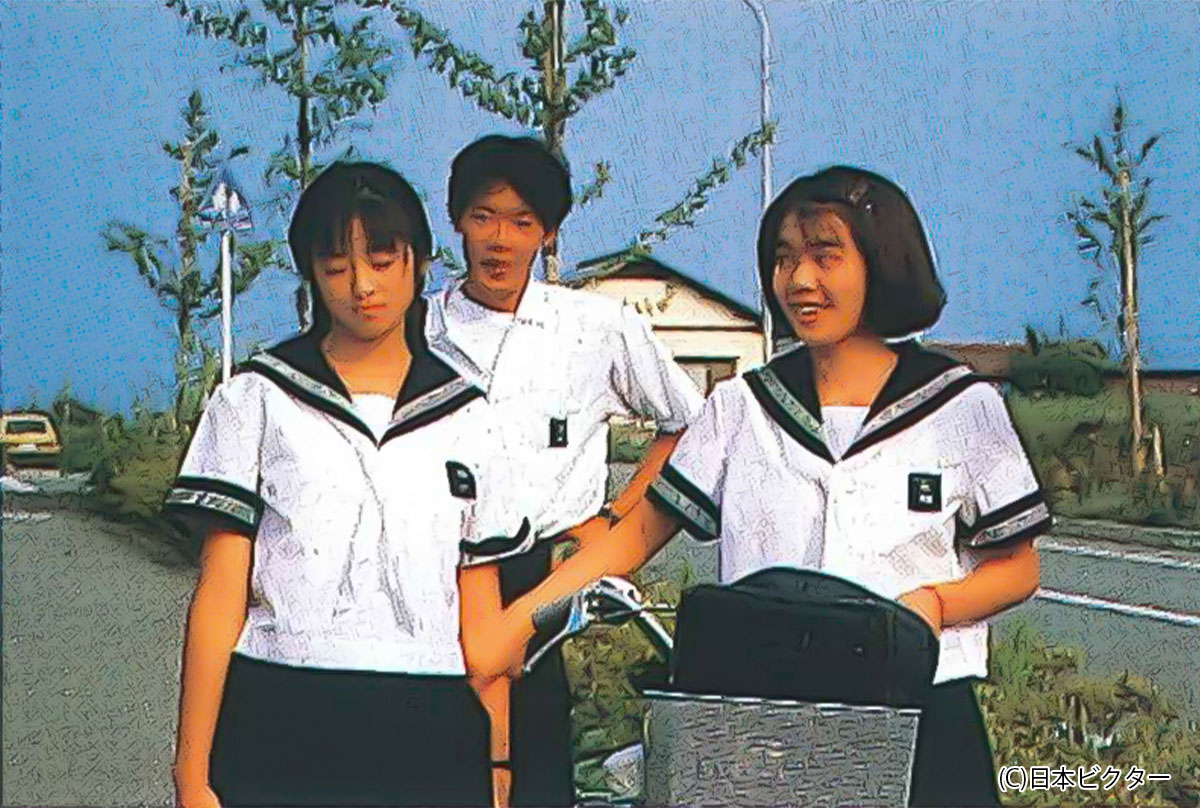 当時17歳の高岡早紀が演じるツンデレ少女が可愛い!筒井道隆主演の映画