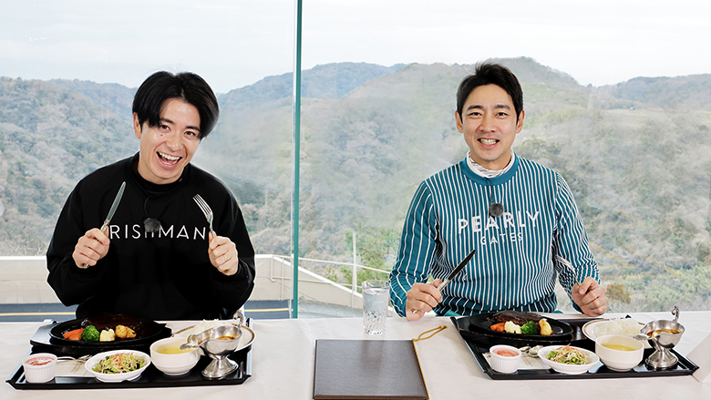 「小泉孝太郎の名物!ゴルフ飯」