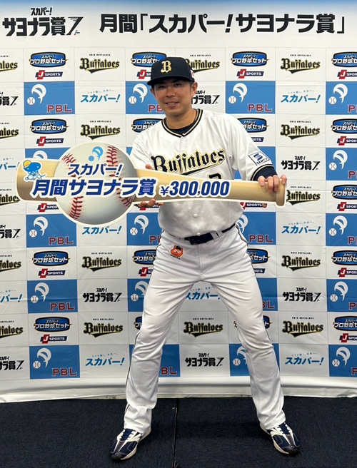オリックス・バファローズ 若月健矢選手