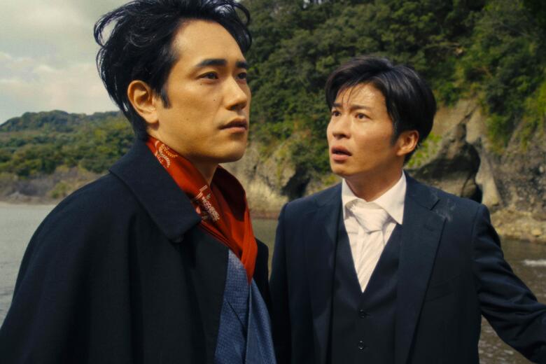 田中圭が「今回ガッツリお芝居できてうれしかった」と、太宰治役の松山ケンイチとの共演を振り返る