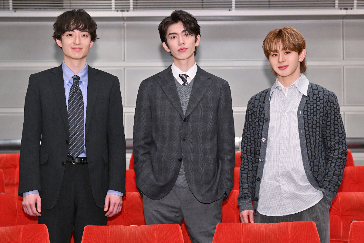 『MADDER(マダー)その事件、ワタシが犯人です』に出演した濱正悟、樋口幸平、⼭下永玖(ONE Nʼ ONLY)