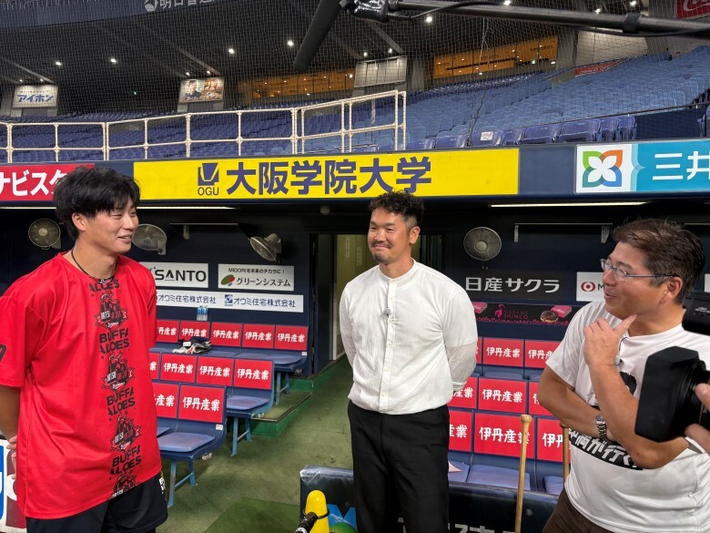 真中満＆T-岡田が京セラドームで踊りに挑戦！？「真中満が行く！～T-岡田×オリックス・バファローズ篇～」