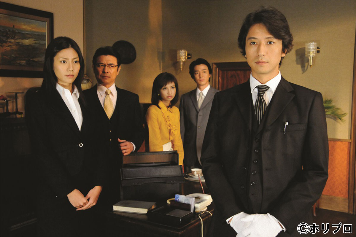 谷原章介と松下奈緒が探偵と探偵助手を演じた