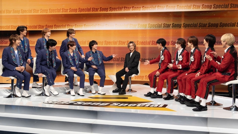 堂本光一とHey! Say! JUMP、KEY TO LITの3組がトークを繰り広げた「#1」と「#2」(「Star Song Special Season2」)
