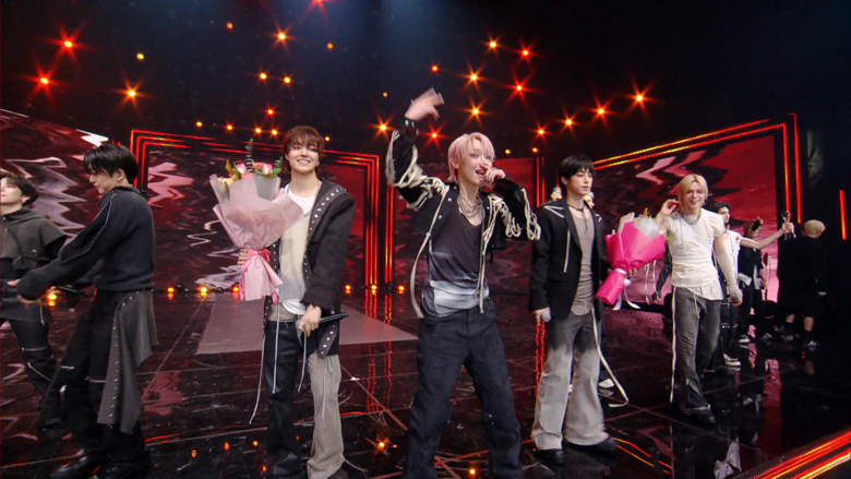 首位に歓喜！&TEAMのアンコールステージも(「ミュージックバンク #1270」より) 