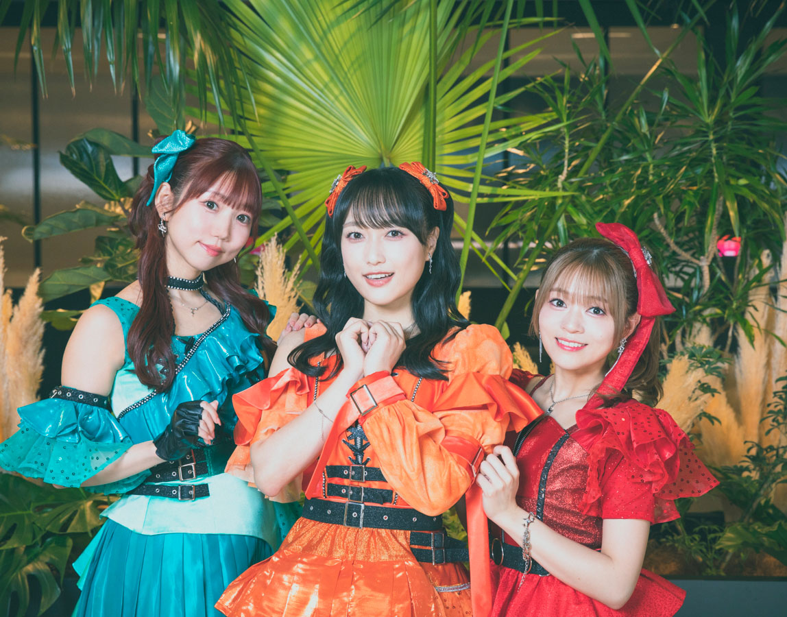 ニューシングル「夢へのヒトカケラ」をリリースしたi☆Risの山北早紀、若井友希、久保田未夢