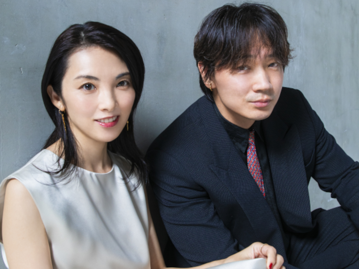 映画「星と月は天の穴」での役どころについて語る綾野剛と田中麗奈