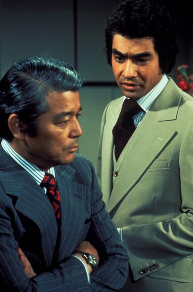 二谷英明と藤岡弘、の二人の存在感に釘付け