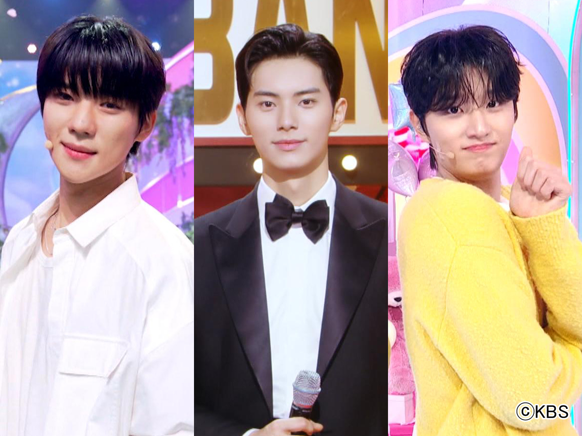 「ミュージックバンク」の歴代男性MC(写真左より、ムン・サンミン、イ・チェミン、新MCのキム・ジェウォン)