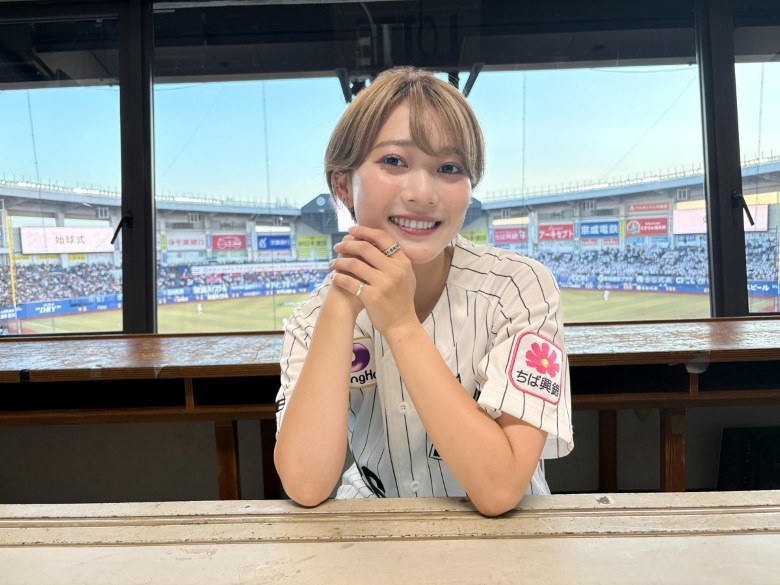 マリーンズへの愛を深めながら、MCとしても成長を続ける黒木芽依