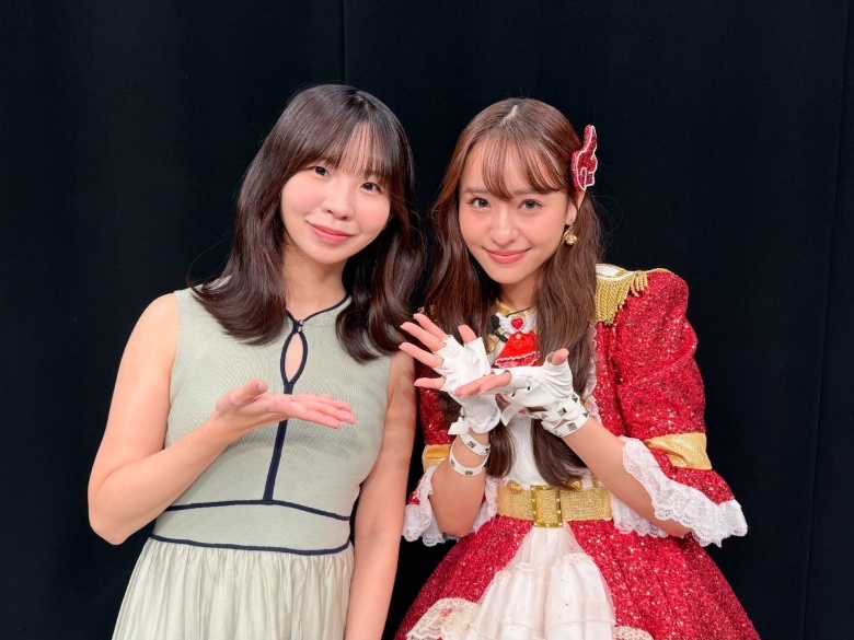 古川未鈴と大山蒼生(Straight Angeli)