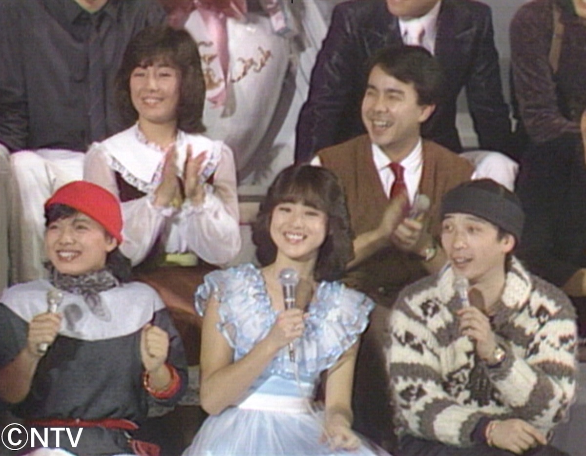 アイドルや歌手が一堂に会した「NTV紅白歌のベストテン」