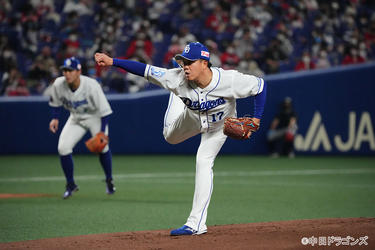 逆襲を狙う中日ドラゴンズの右腕エース・<strong>柳裕也</strong>が勝ち星と奪三振を積み重ねる！