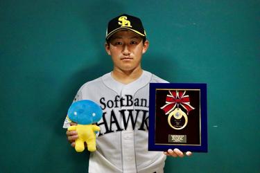鷹の大砲！ファーム月間MVPを獲得したソフトバンク・<strong>野村大樹</strong>、勝負強さの秘訣