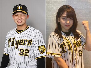 ファーム月間MVPを受賞した阪神・<strong>井上広大</strong>に<strong>河野万里奈</strong>がインタビューで素顔に迫る！