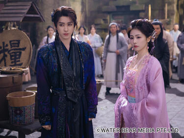 アオ・ルイポン(敖瑞鵬)と体現した種族を超えた禁断の愛...デビュー10周年を迎えたバイ・ルー(白鹿)の仙侠ドラマ「白月の誓い(原題：白月梵星)」