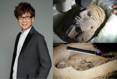 「七色の声を持つ男」声優・<strong>山寺宏一</strong>のナレーションで古代エジプトの埋葬習慣やミイラ製作の新事実を解明!