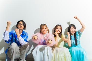 <strong>雨宮天</strong>&<strong>伊藤美来</strong>&<strong>高橋李依</strong>&<strong>江口拓也</strong>が頑張る支えにしているものとは?「がんばっていきまっしょい」の魅力を語る